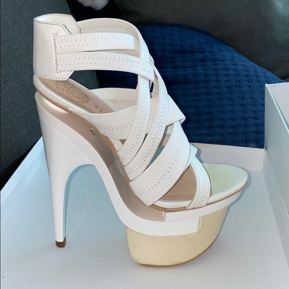 Versace platform heels